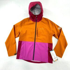 SOLD COTOPAXI Womens Small Cielo Rain Jacket Mezcal $149 Colorblock Soft Shell